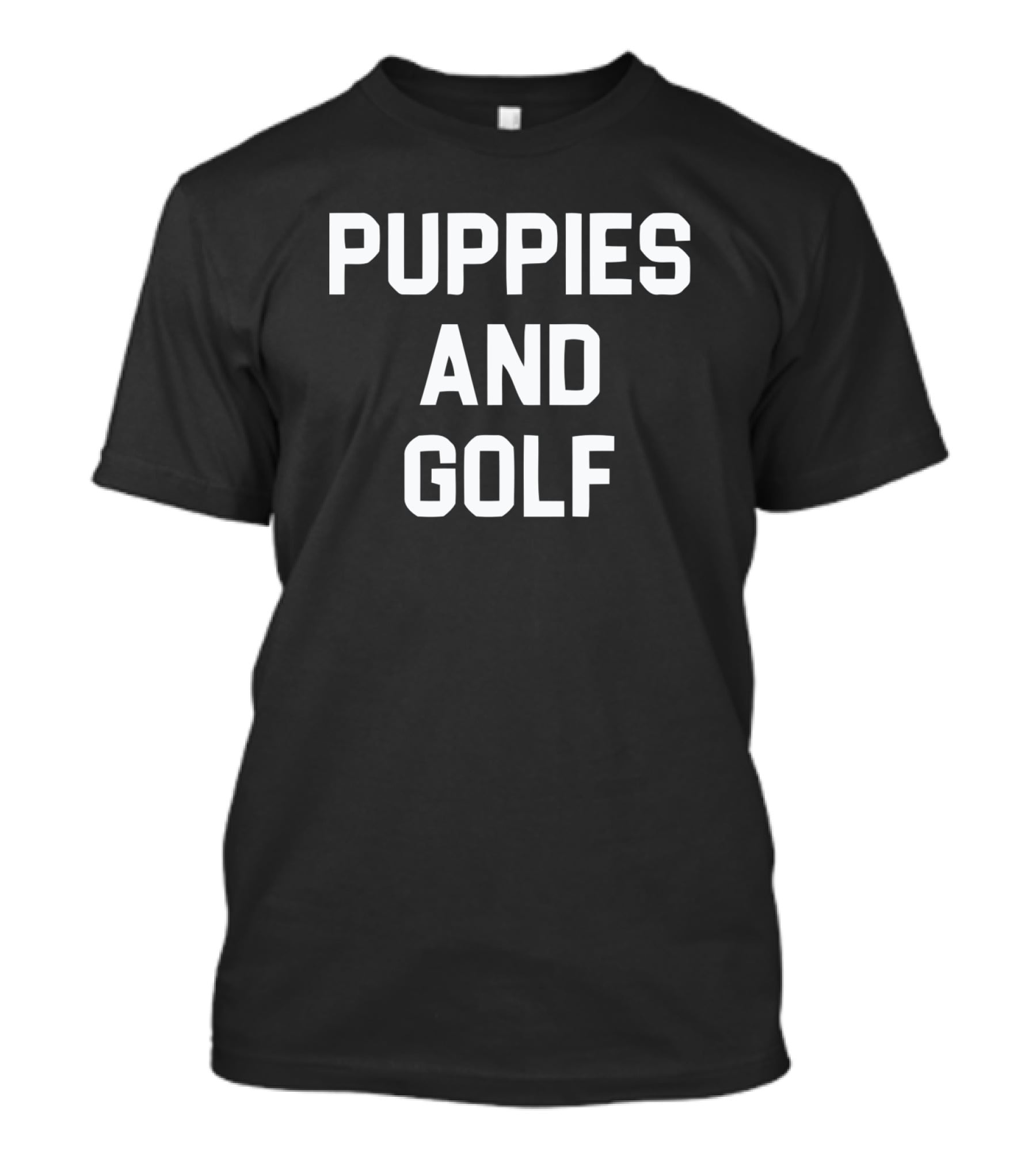 Puppies And Golf T-Shirt