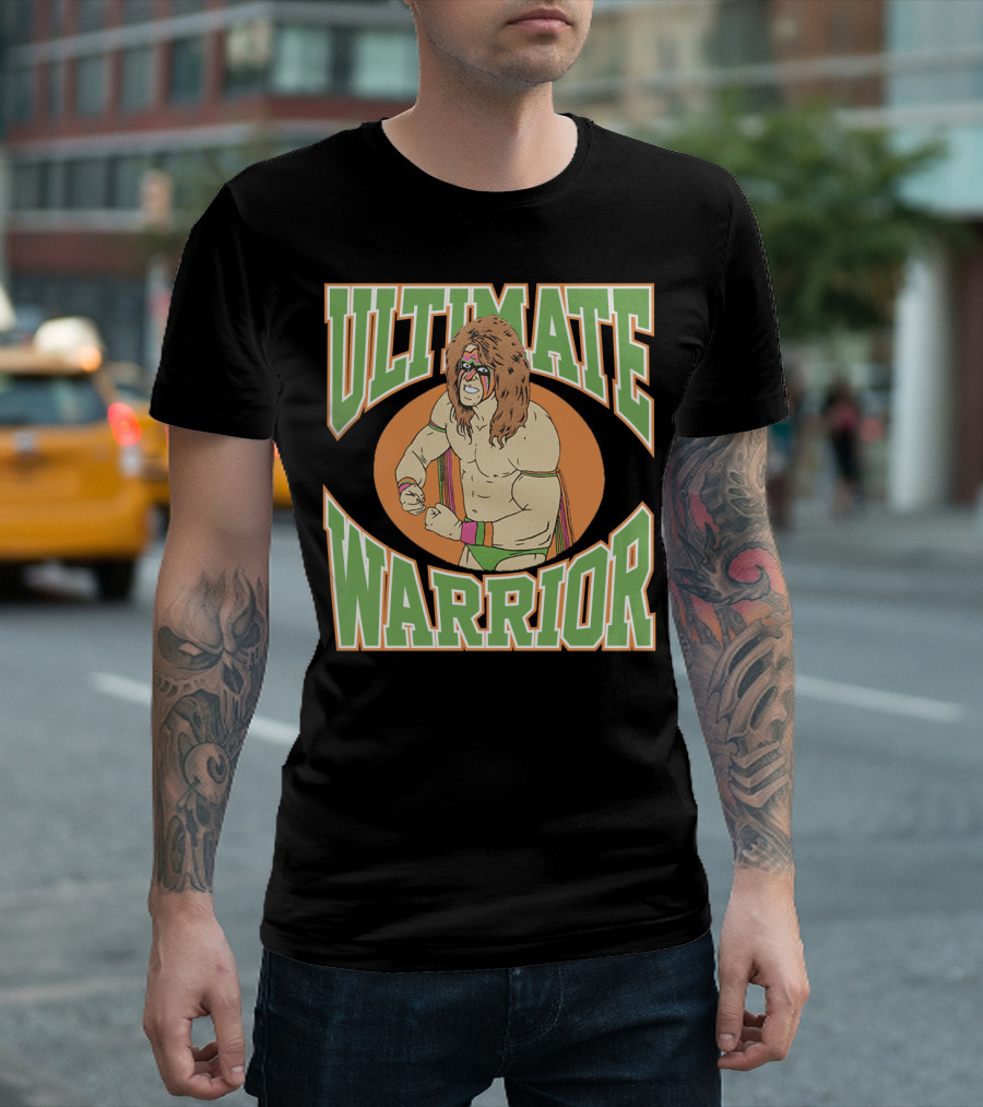 Ultimate Warrior Vintage Wrestling Icon T-Shirt