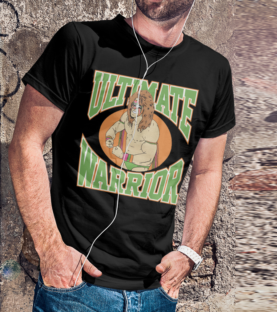 Ultimate Warrior Vintage Wrestling Icon T-Shirt