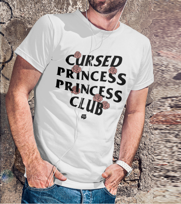 Cursed Princess Club Webtoon Merchandise Roses T-Shirt