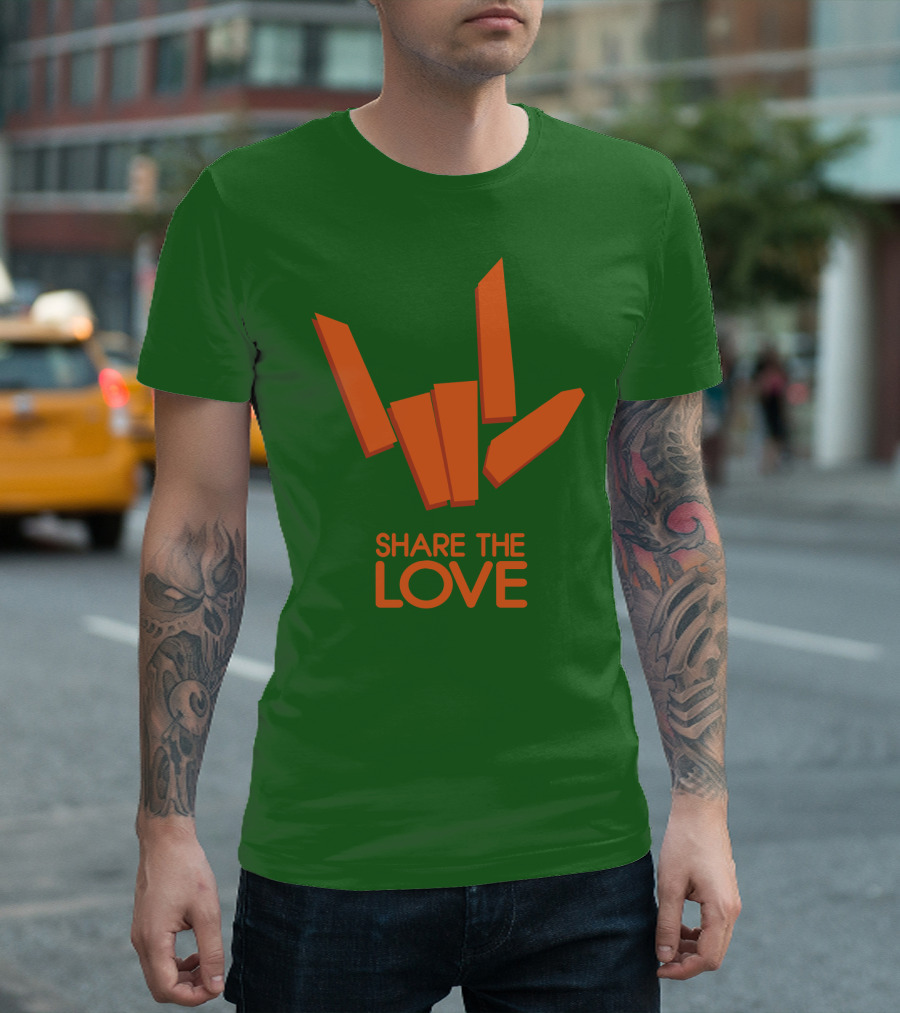 SHARE THE LOVE Stephen Sharer Merch T-Shirt