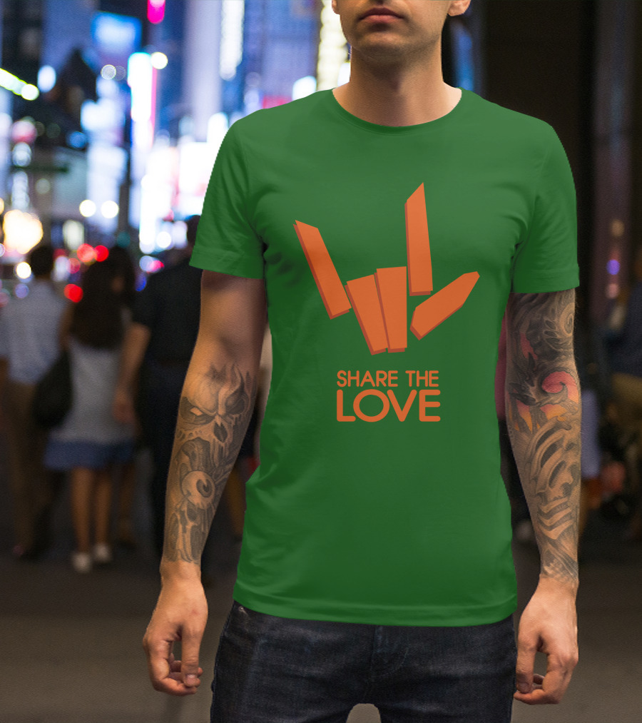 SHARE THE LOVE Stephen Sharer Merch T-Shirt