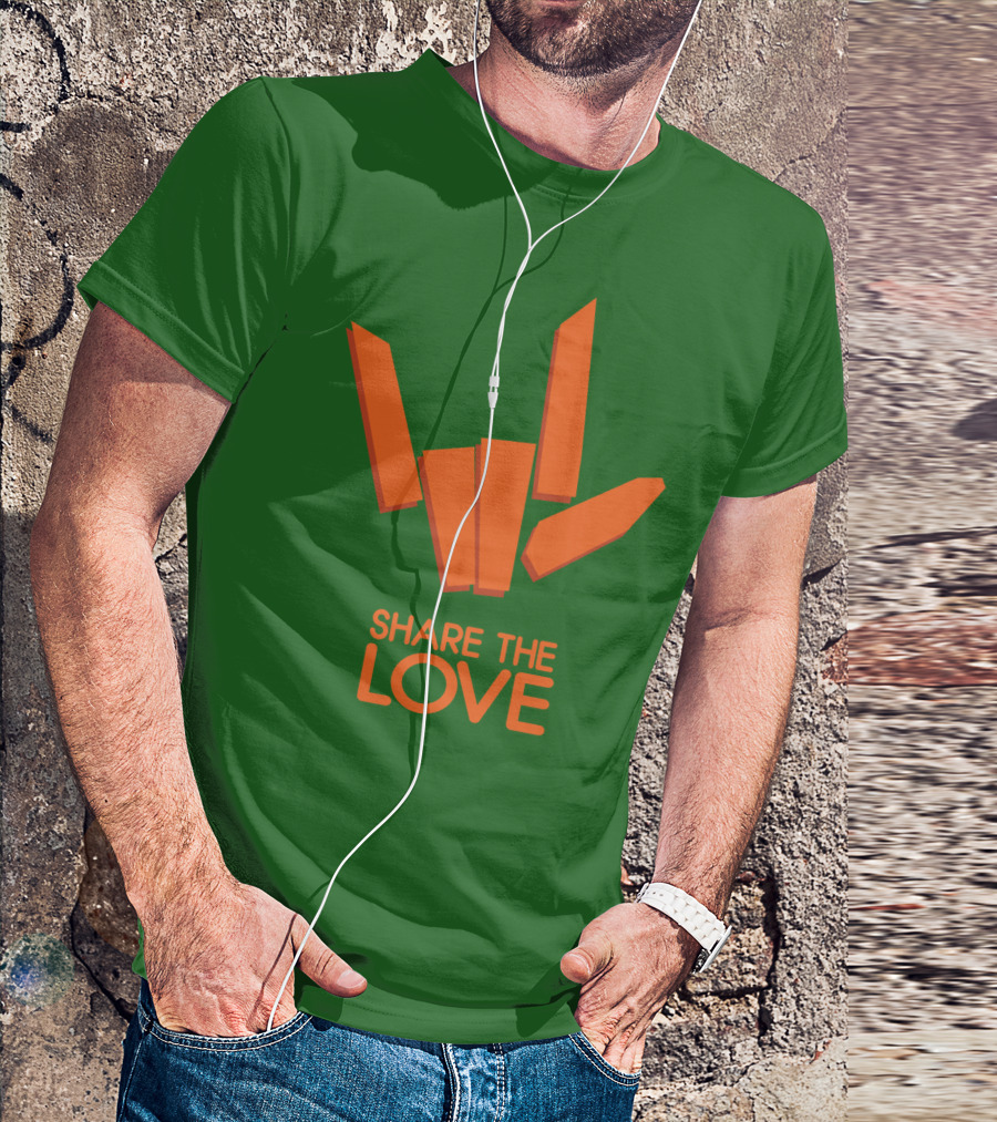 SHARE THE LOVE Stephen Sharer Merch T-Shirt
