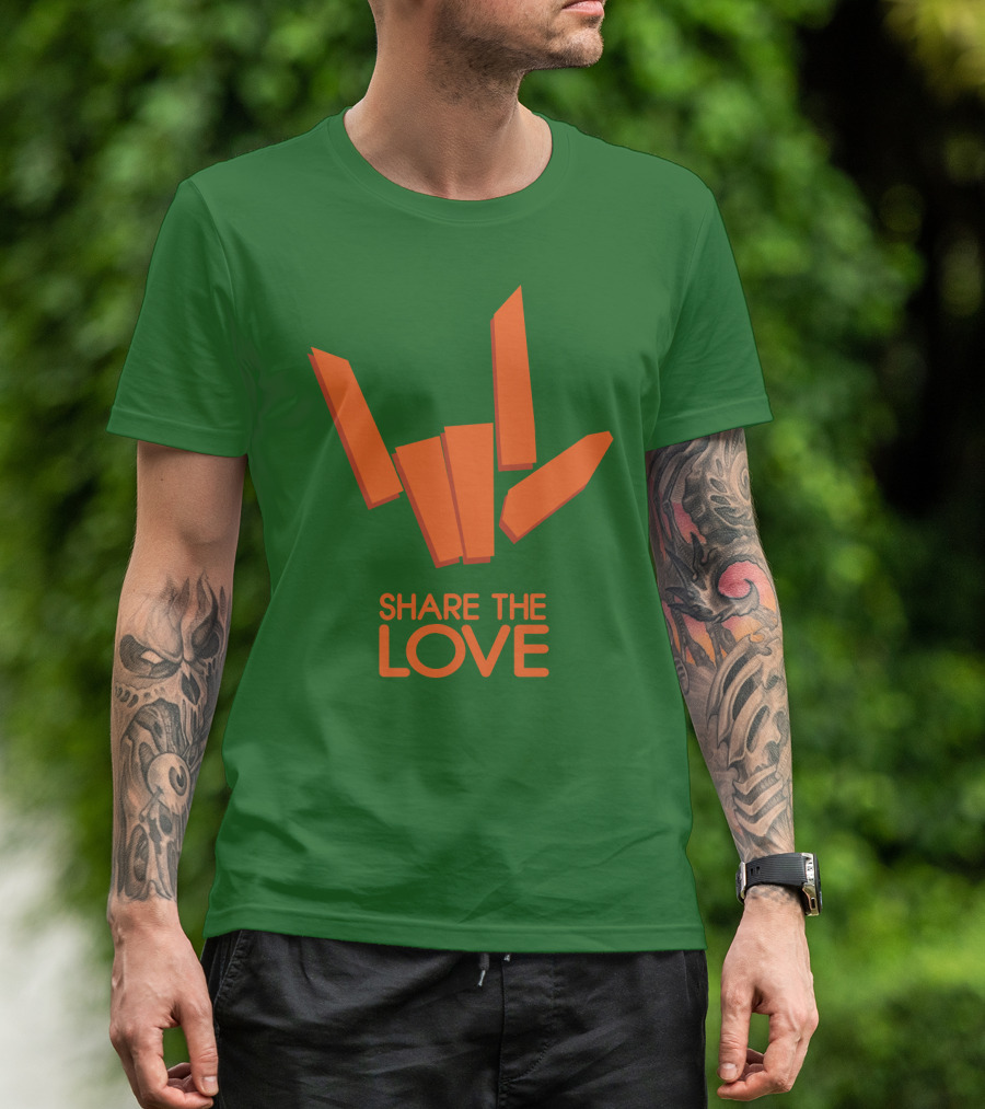 SHARE THE LOVE Stephen Sharer Merch T-Shirt