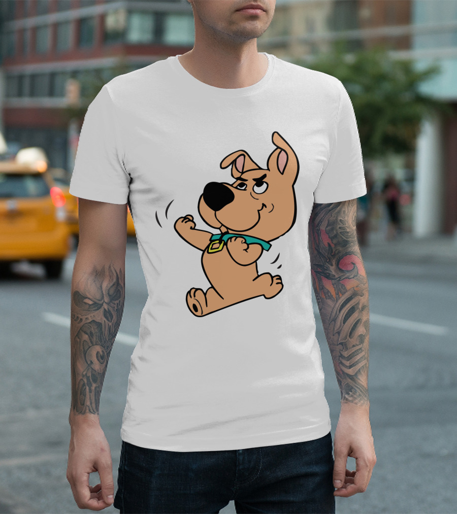 Scrappy Doo Cartoon Character from Scooby-Doo Series T-Shirt
