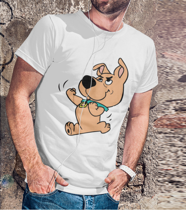 Scrappy Doo Cartoon Character From Scooby-Doo Series T-Shirt