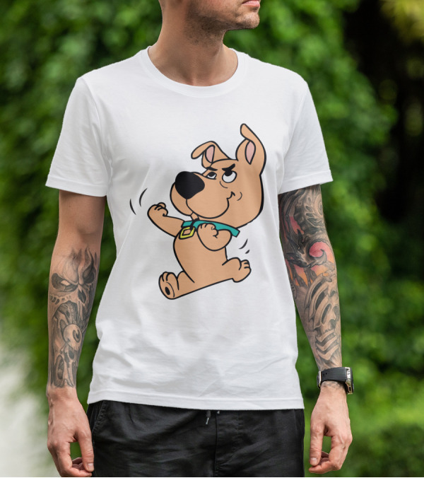 Scrappy Doo Cartoon Character From Scooby-Doo Series T-Shirt