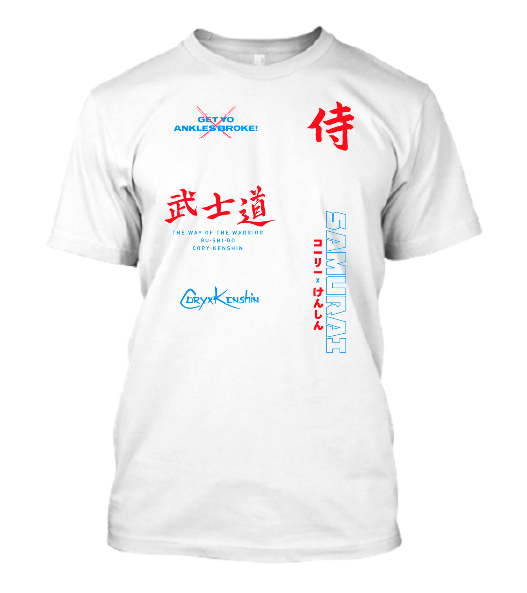 Get Yo Ankles Broke CoryxKenshin Bushido Samurai Warrior Way T-Shirt