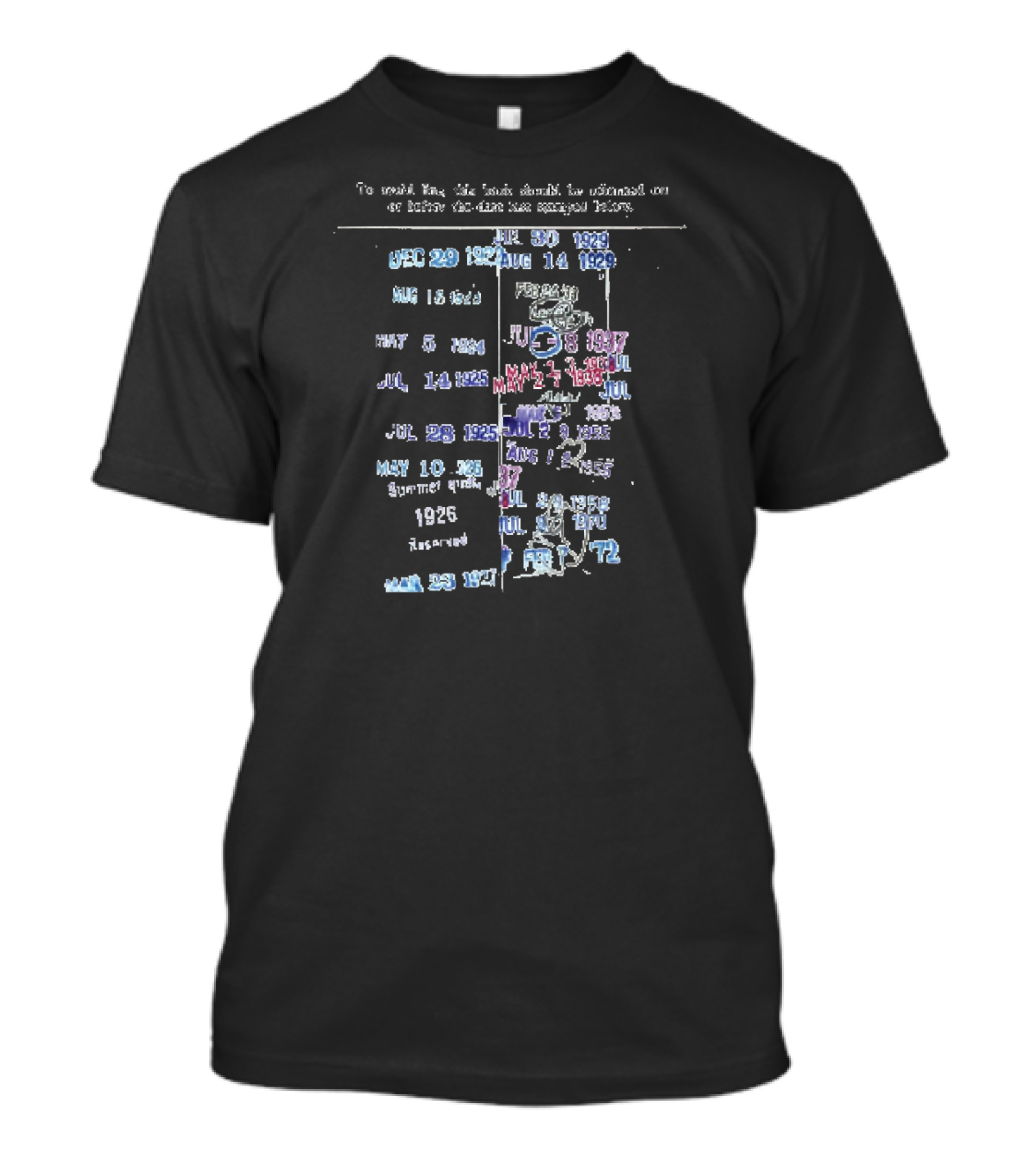To Read Like She Books Should Be Returned On Or Before The Date Last Stamped Below Library Stamp Librarian T-Shirt
