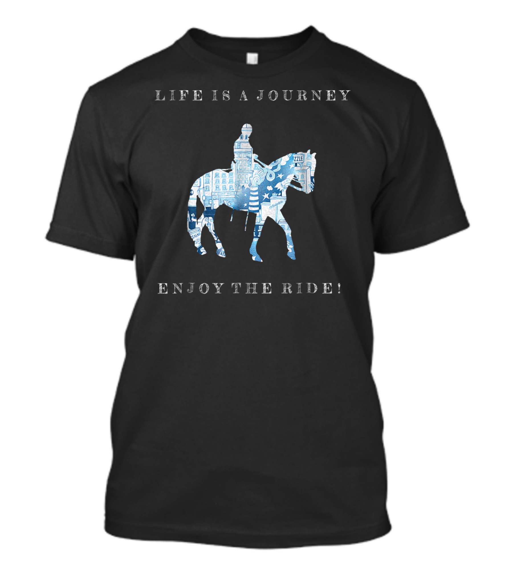 Life Is A Journey Enjoy The Ride Horse T-Shirt