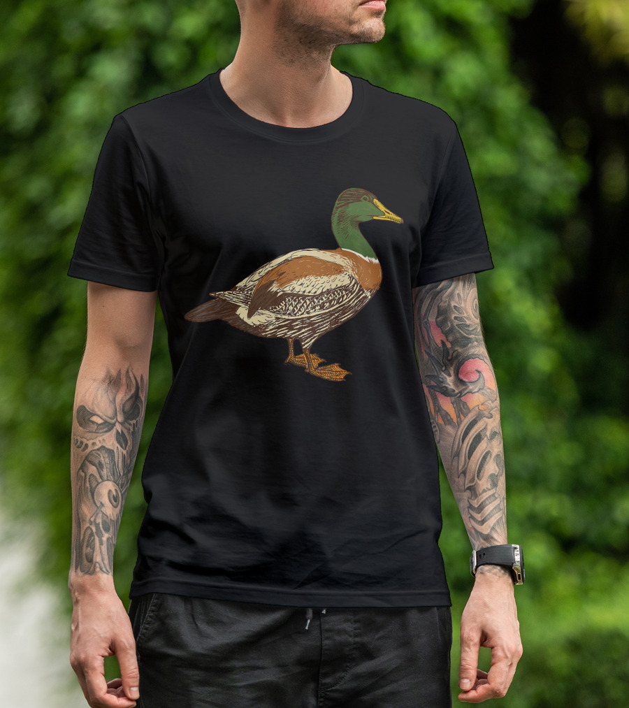 Mallard Duck Cute I Love Waterfowl T-Shirt
