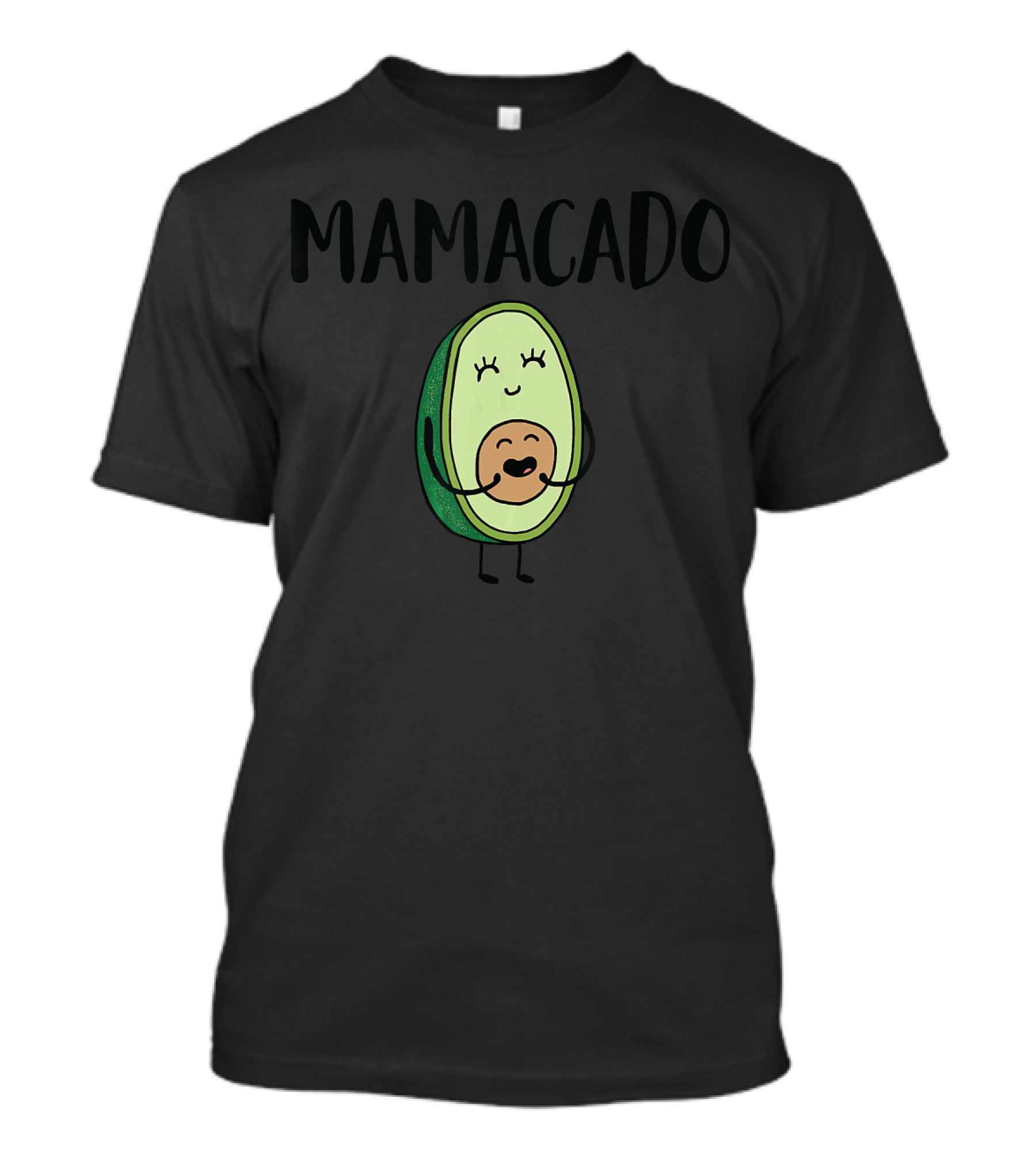 Mamacado Avocado Character For Kid Vegan T-Shirt