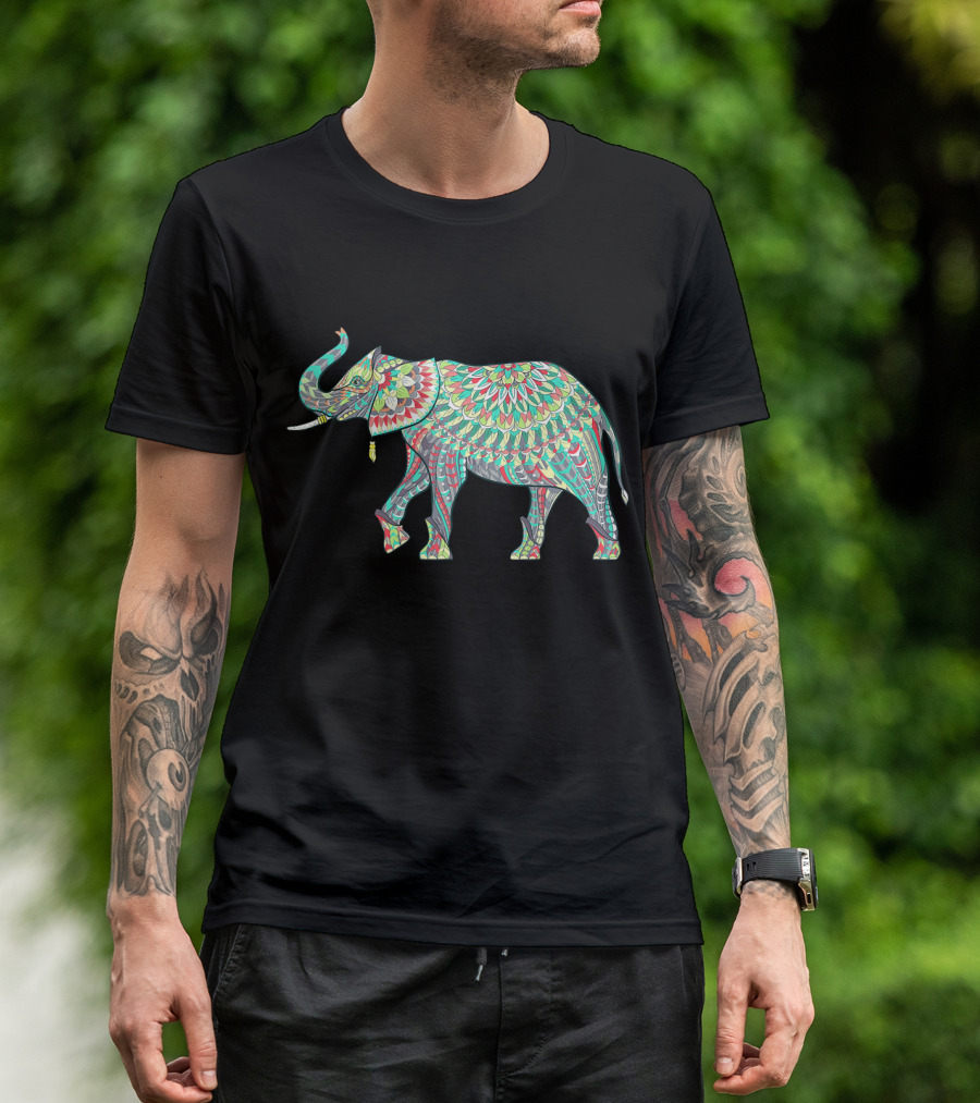 Maverick Infanta Colorful Elephant T-Shirt