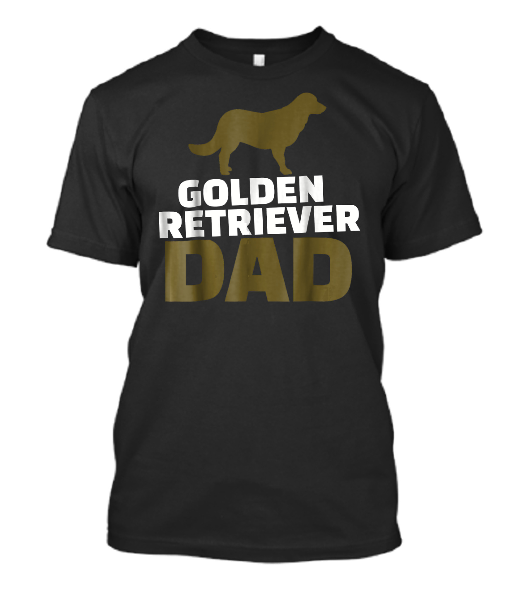 Golden Retriever Dad Mens T-Shirt