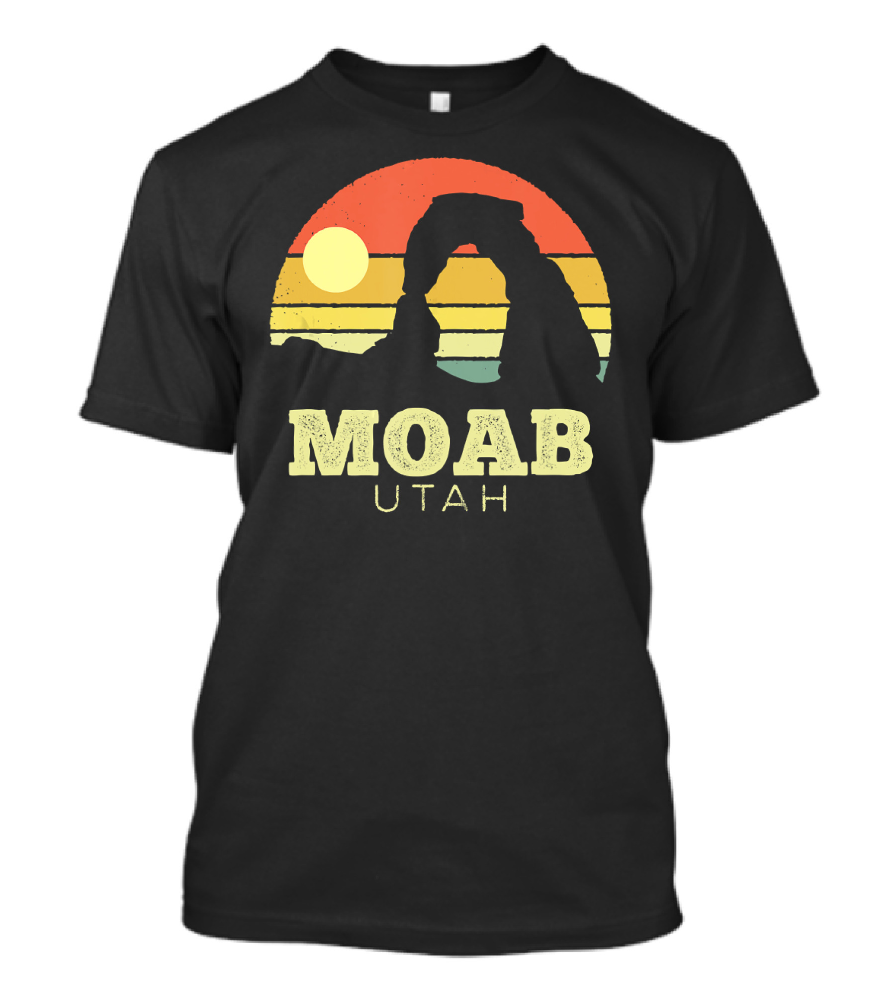 Moab Utah Vintage Sunset Arches T-Shirt