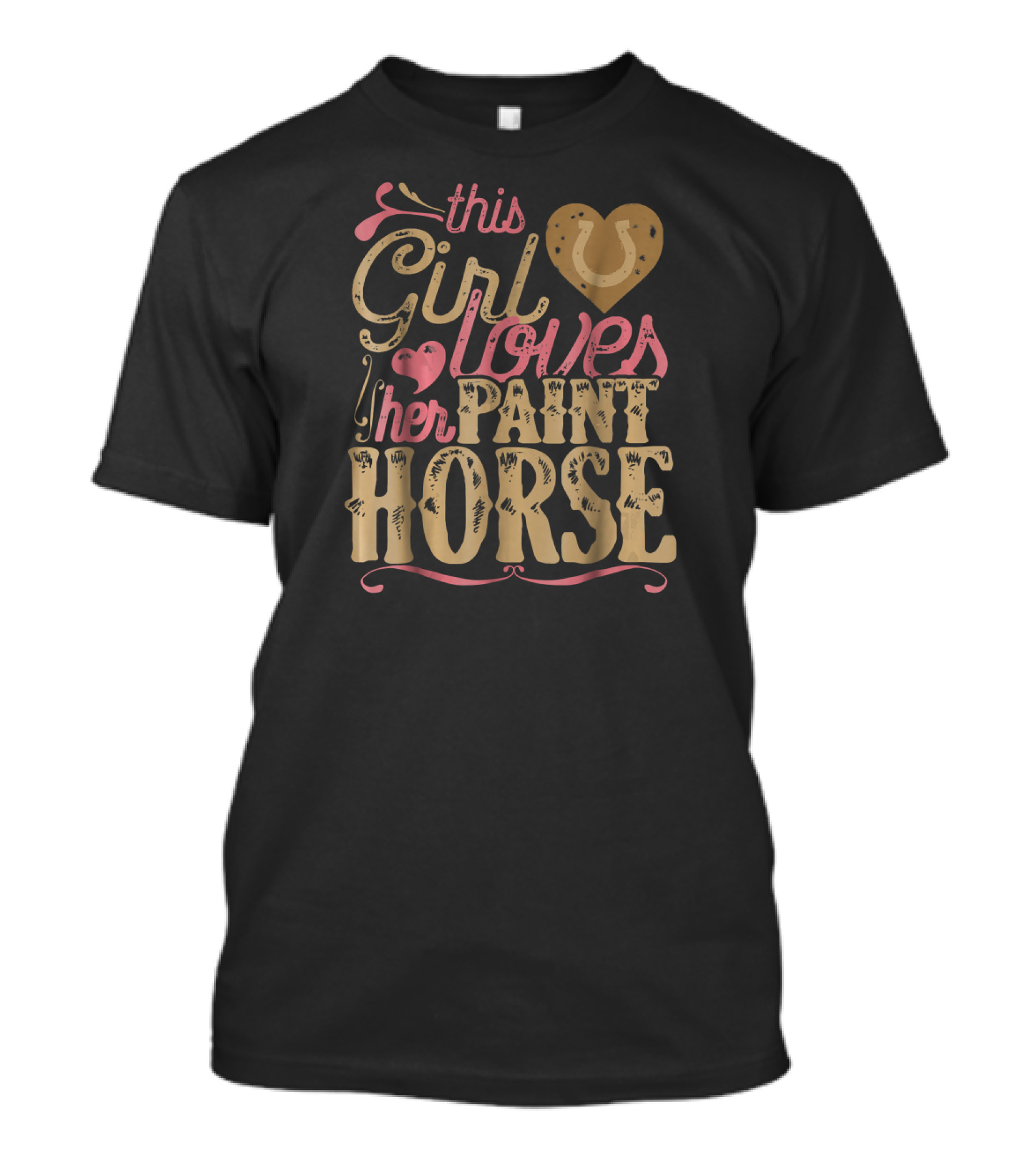 This Girl Loves Her Paint Horse T-Shirt