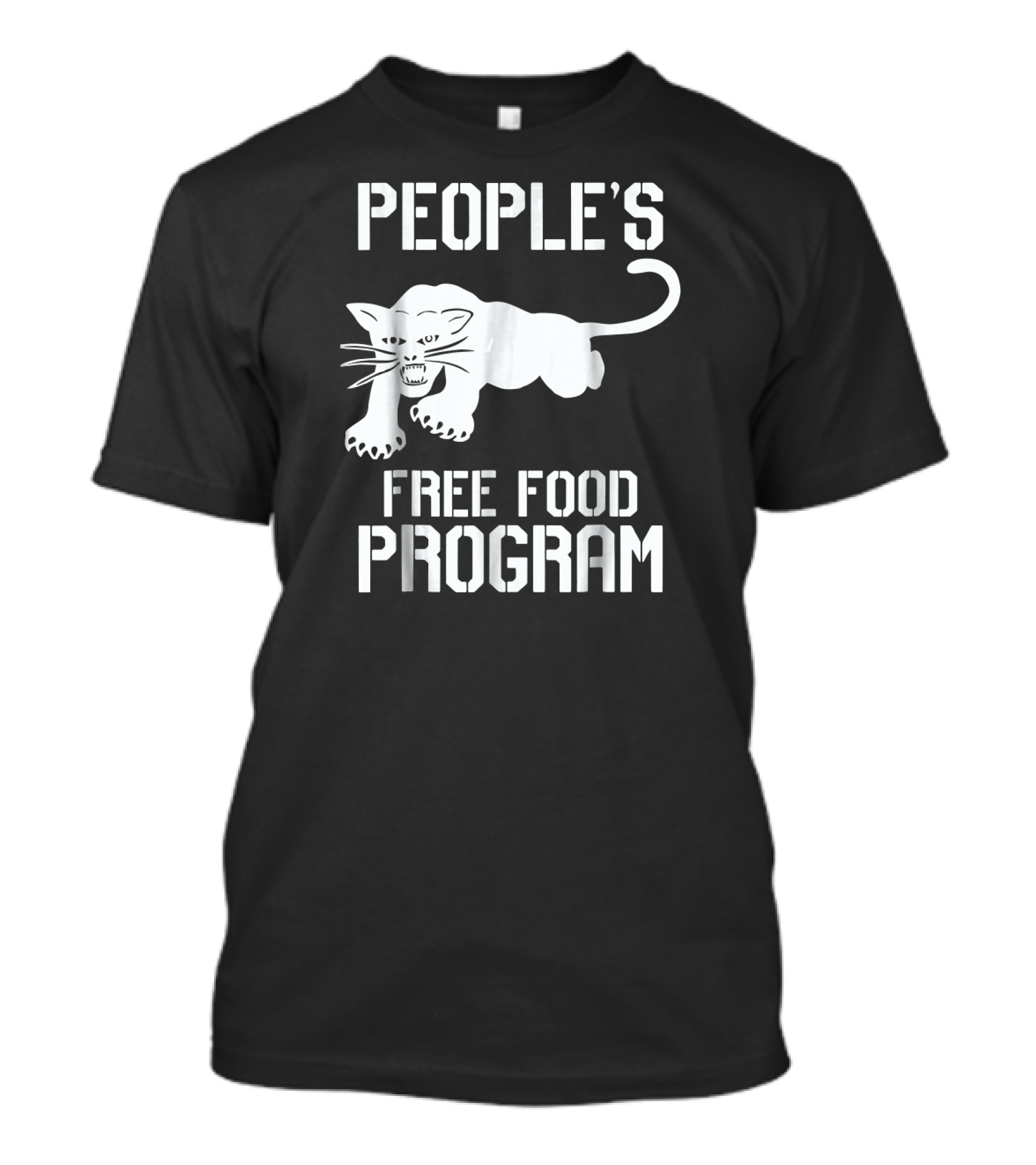 People's Free Food Program Panther T-Shirt
