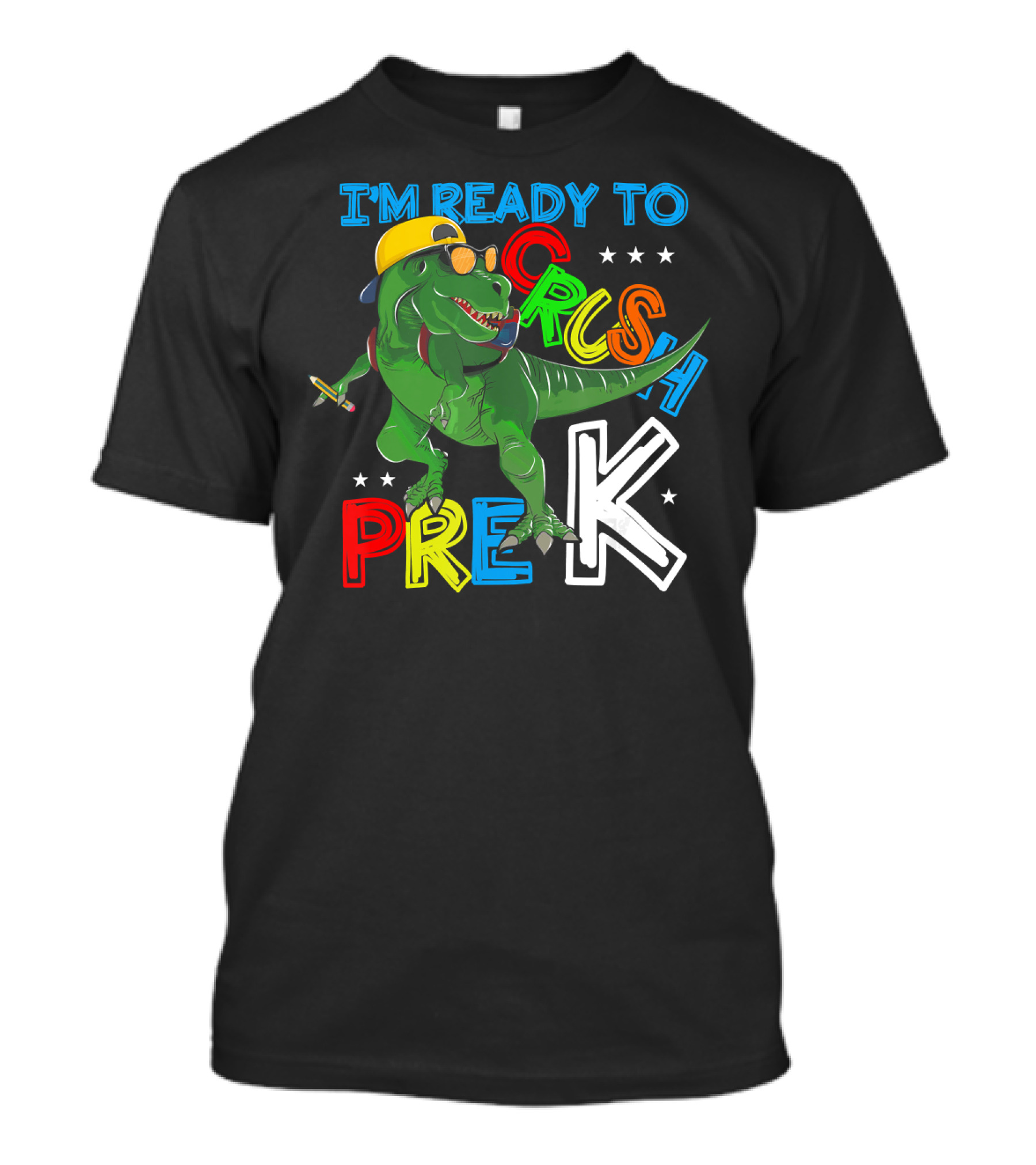 I'm Ready To Crush Pre K Dinosaur Back To School T-Shirt