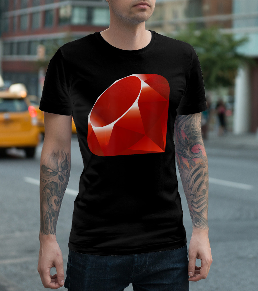 Ruby Logo for Engineers and Programmers T-Shirt
