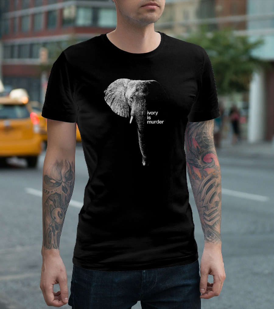Ivory Is Murder Save The Elephant T-Shirt