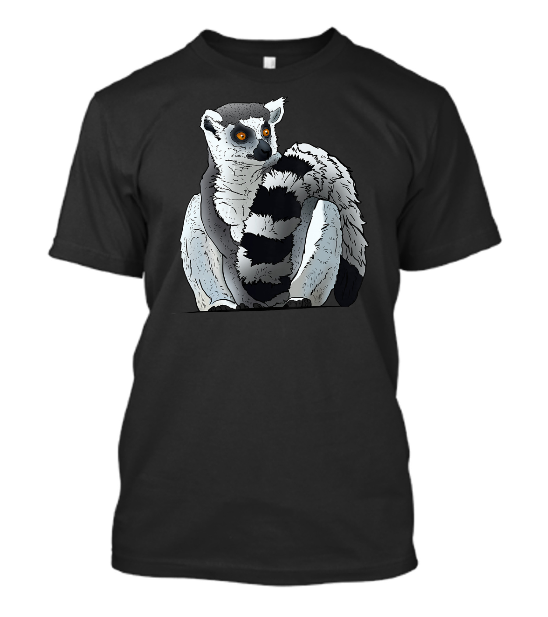 Sweet Sitting Lemur Idea For Lemurs &am Enthusiasts T-Shirt