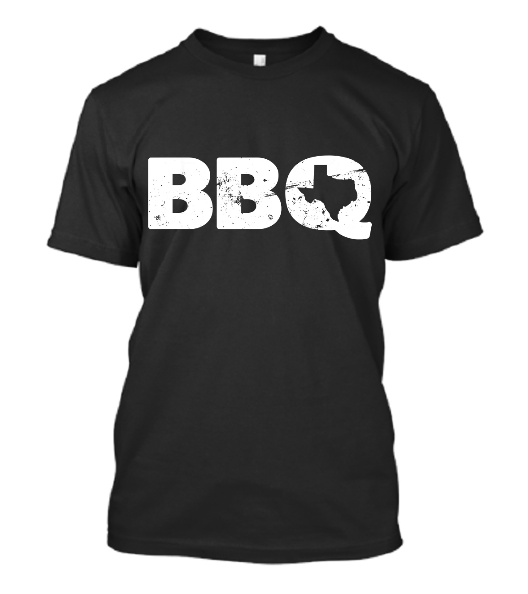 BBQ Texas Map Novelty Barbecue T-Shirt