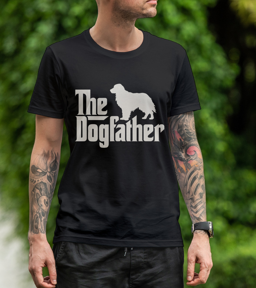 The Dogfather Golden Retriever Funny Dog Owner T-Shirt