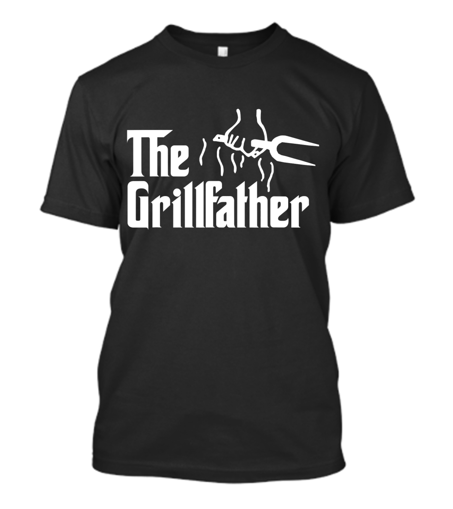 The Grillfather BBQ Dad Gift Funny BBQ Grill Dad Cookout T-Shirt