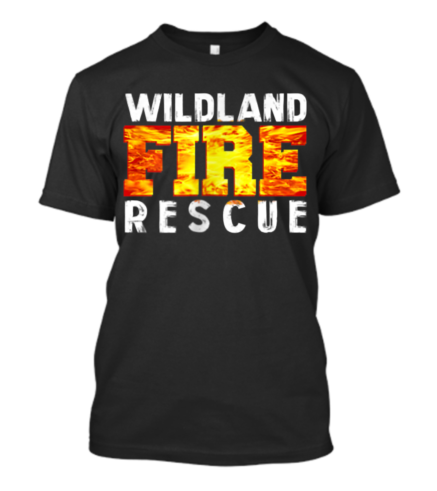 Wildland Fire Rescue Firefighting Team Department T-Shirt