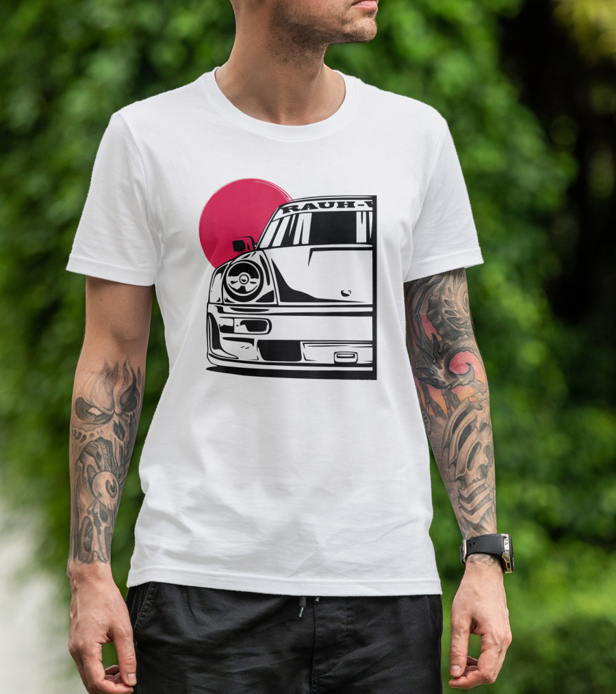 RAUH-Welt German JDM Tuning Car Par Automotive T-Shirt