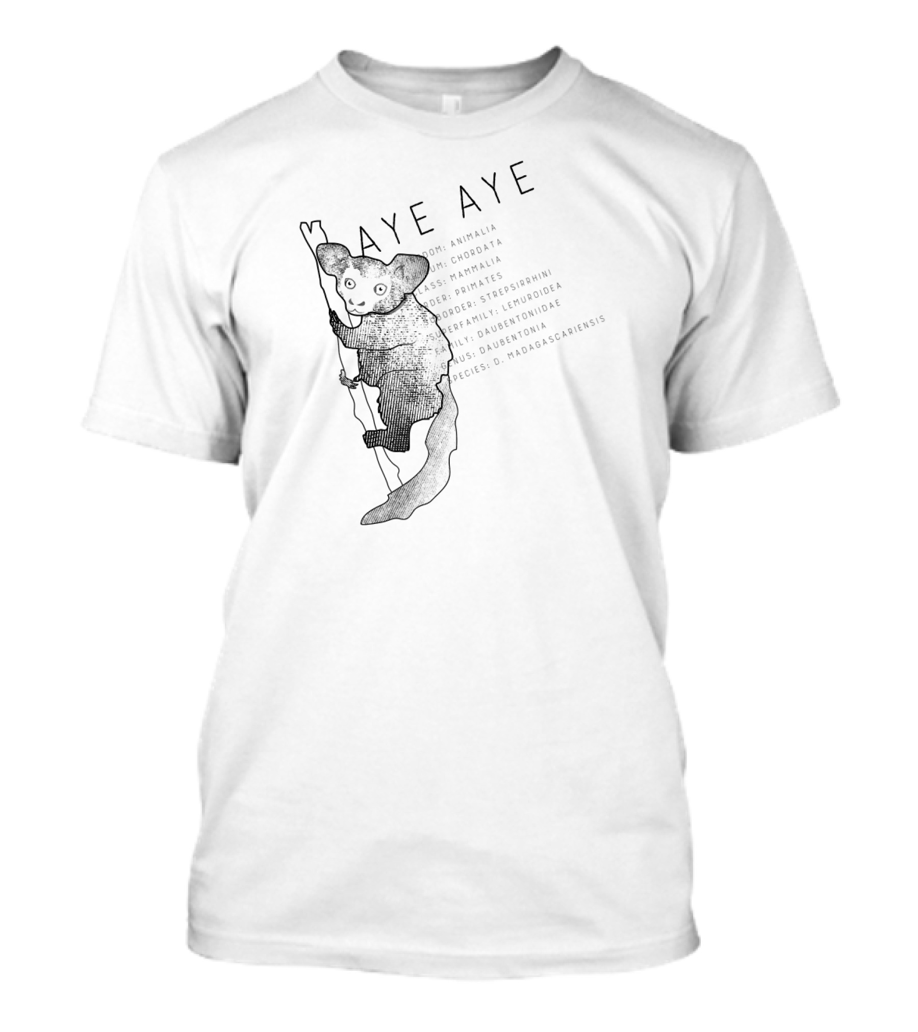 Aye Aye Lemur Nocturnal Creature Madagascar T-Shirt