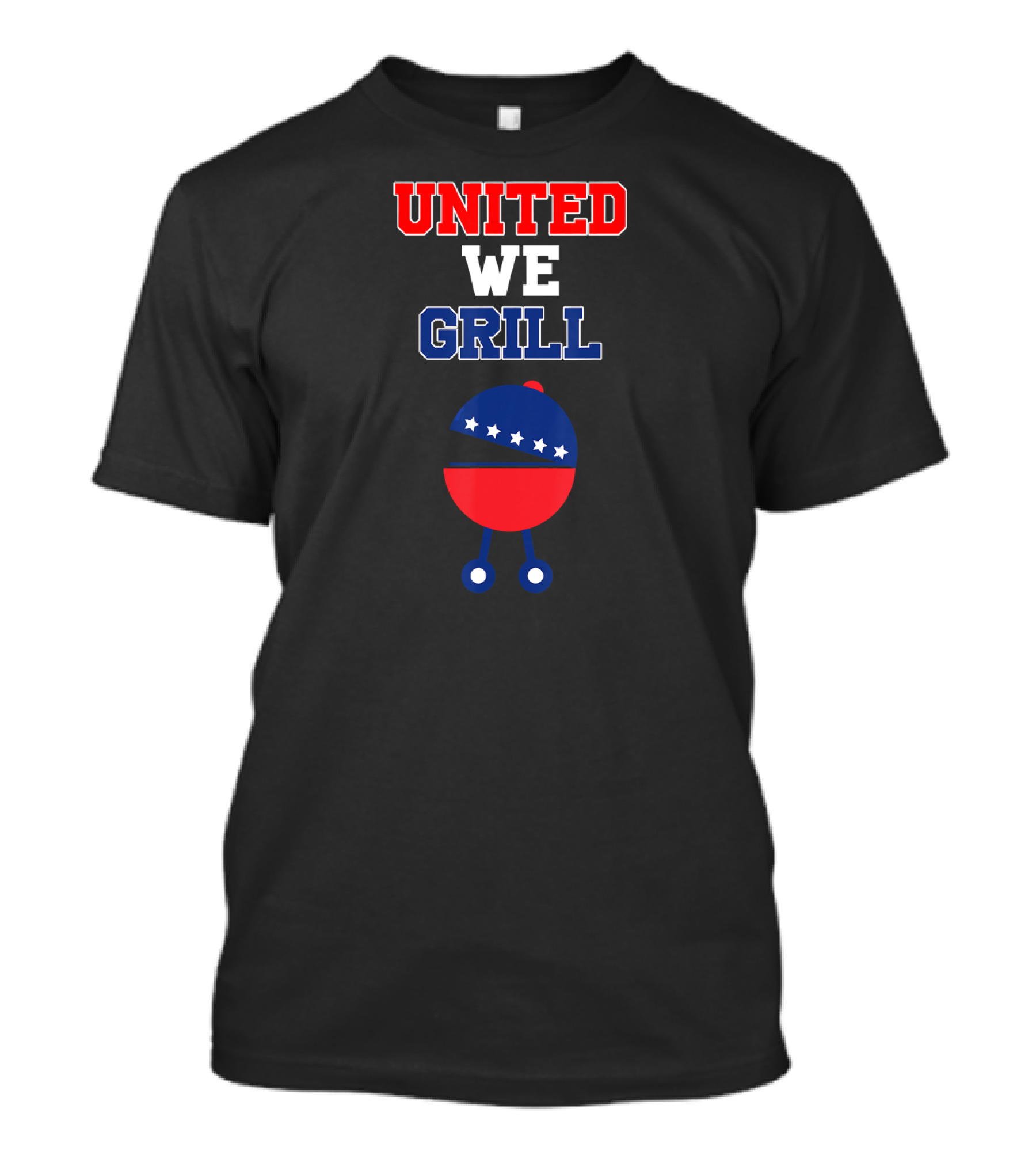 United We Grill BBQ 4th Of July Grilling T-Shirt