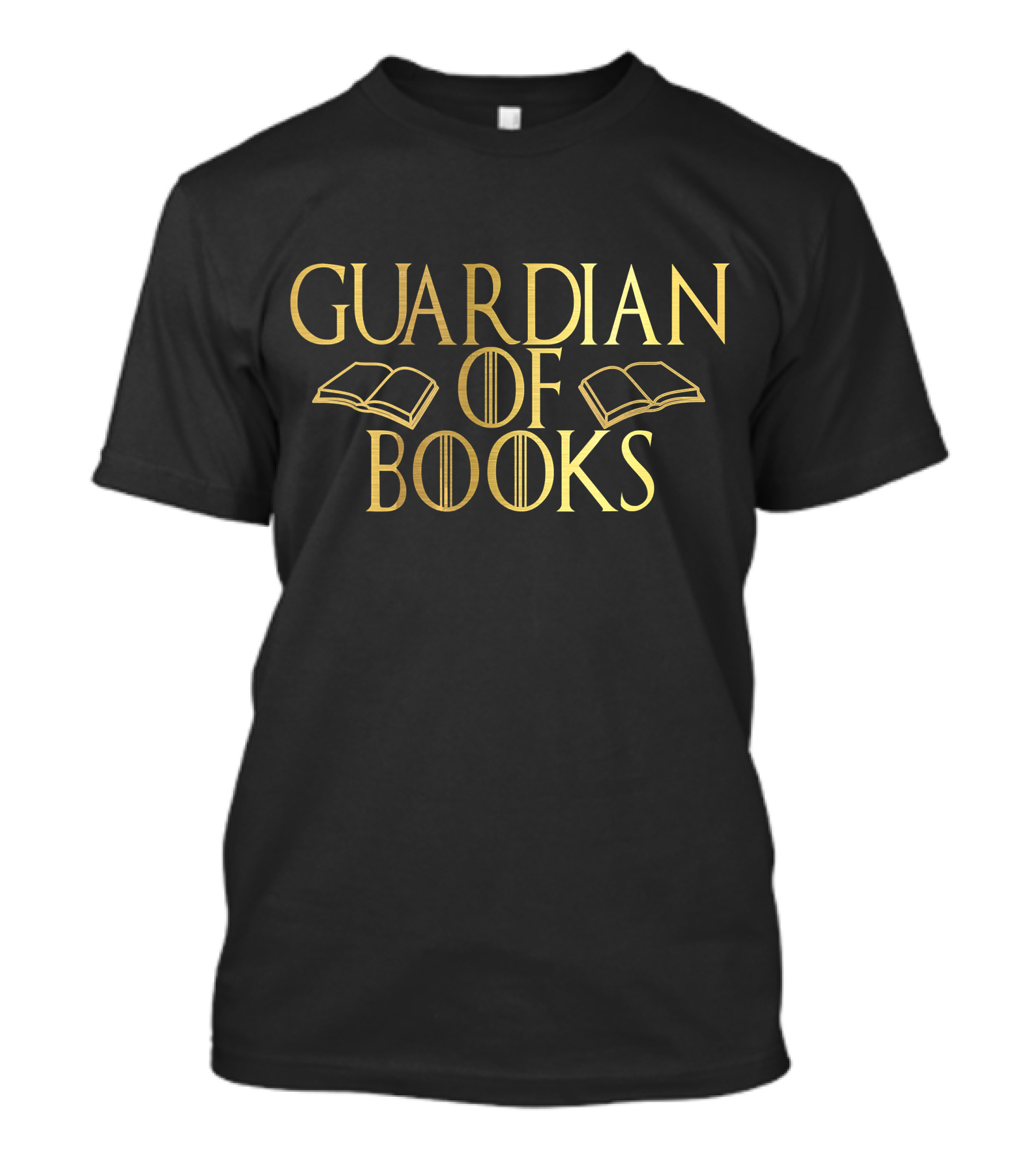 Guardian Of Books Best Fun Birthday Christmas Librarian T-Shirt