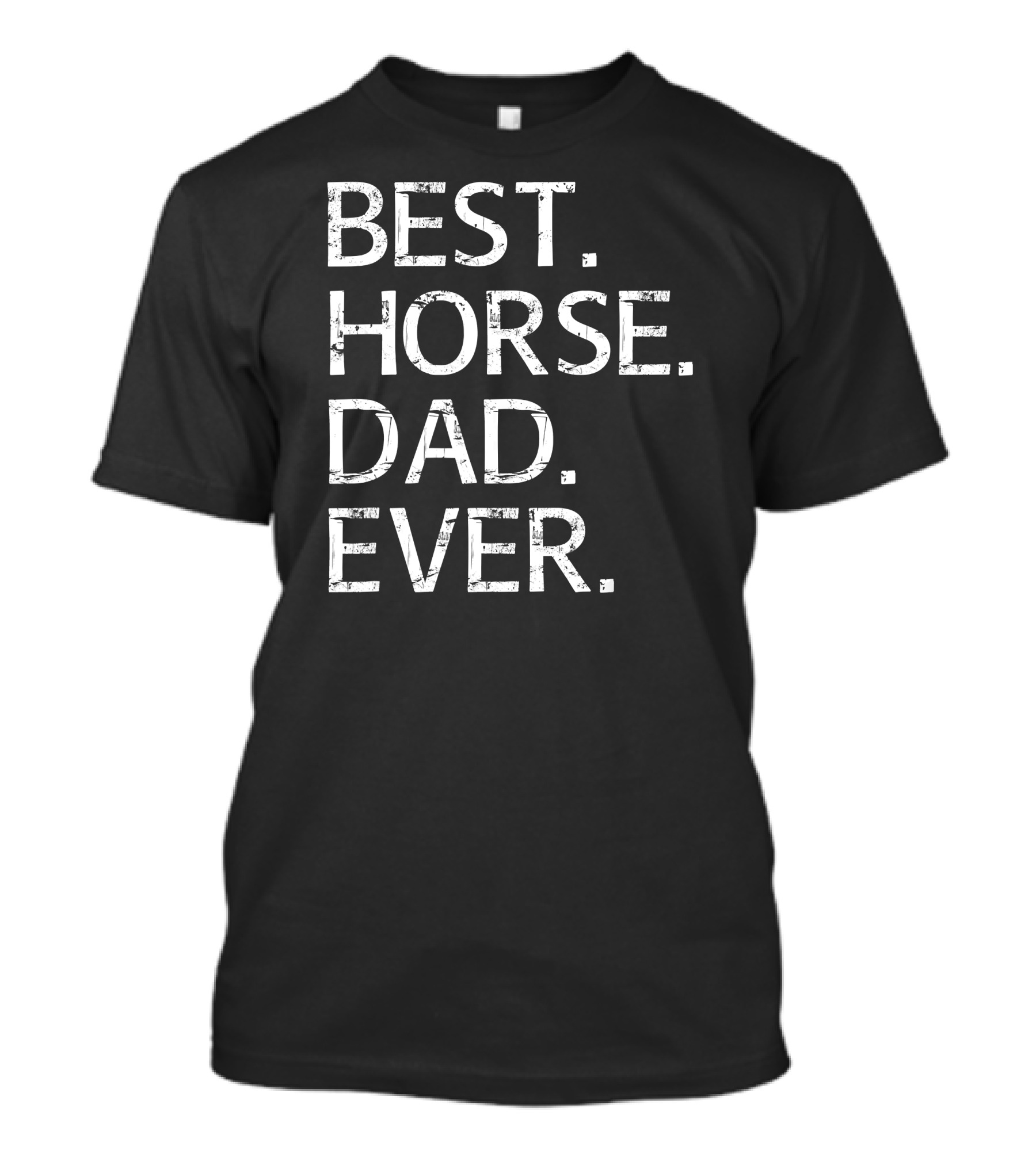 Best Horse Dad Ever Equestrian Horse Dad T-Shirt