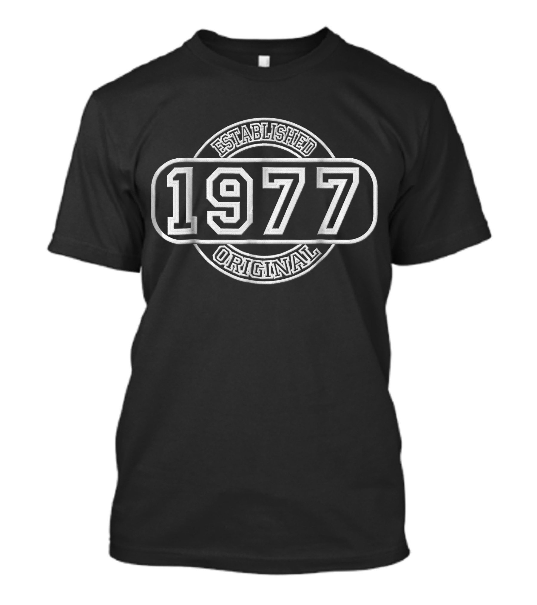 Established 1977 Original Birthday T-Shirt