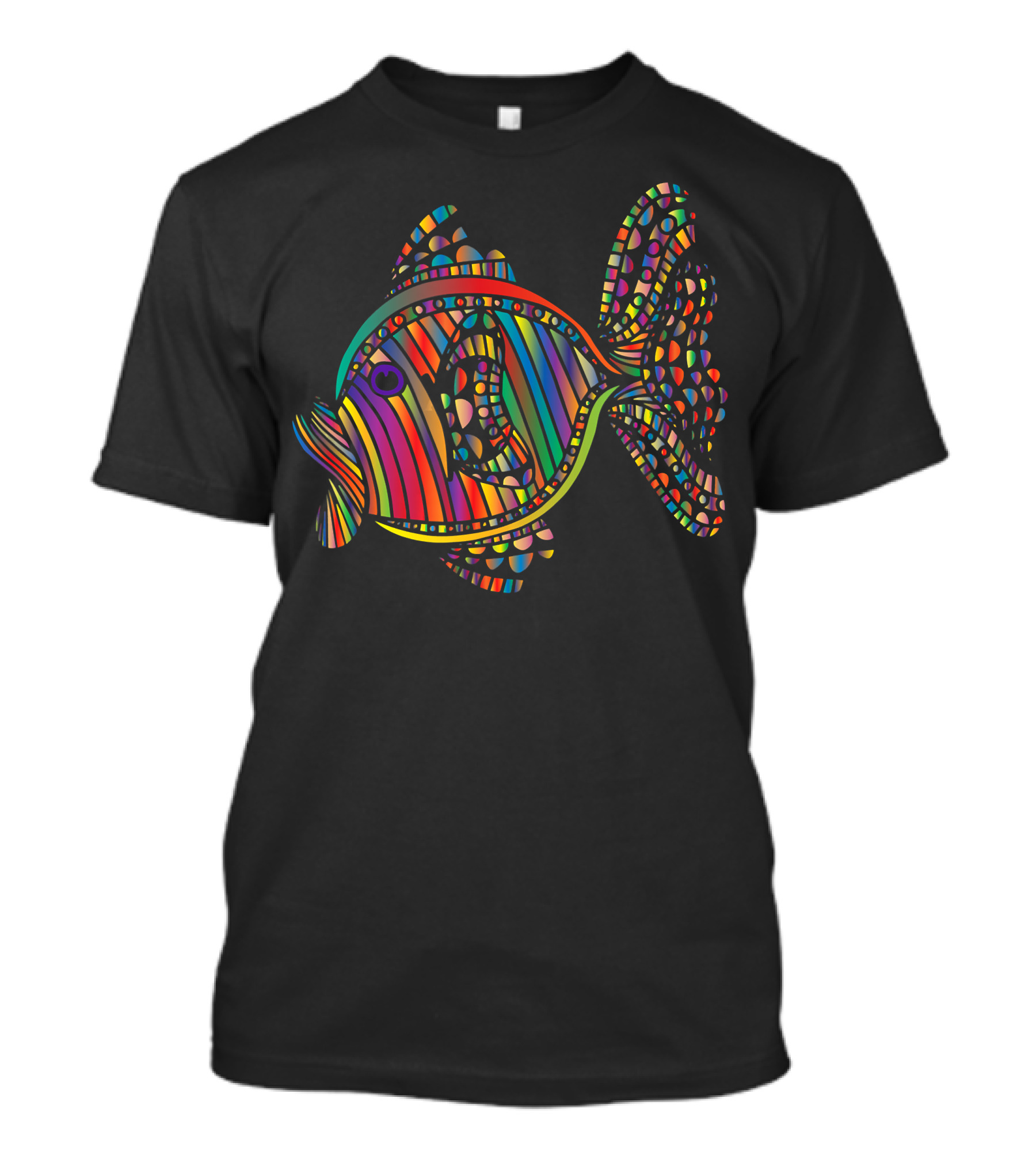 Cool Colorful Magic Fish Aquarium T-Shirt