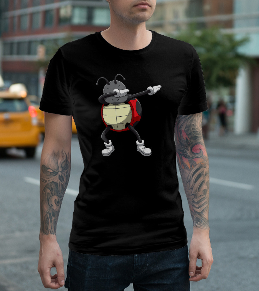 Dabbing Ladybug Dab Beetles Dance T-Shirt