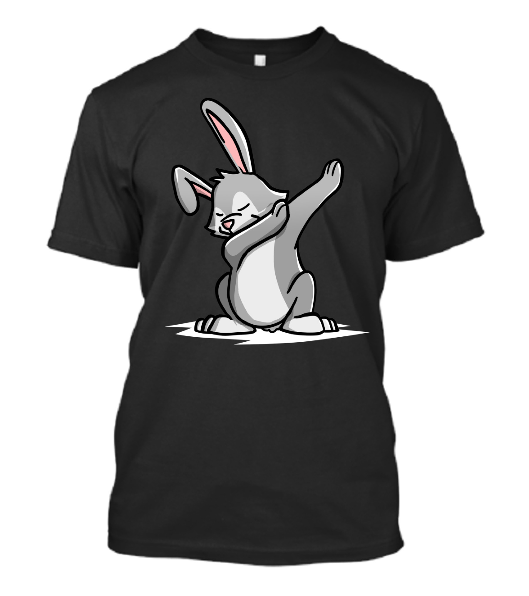 Rabbit Dabbing Pose Dance Move Fun T-Shirt