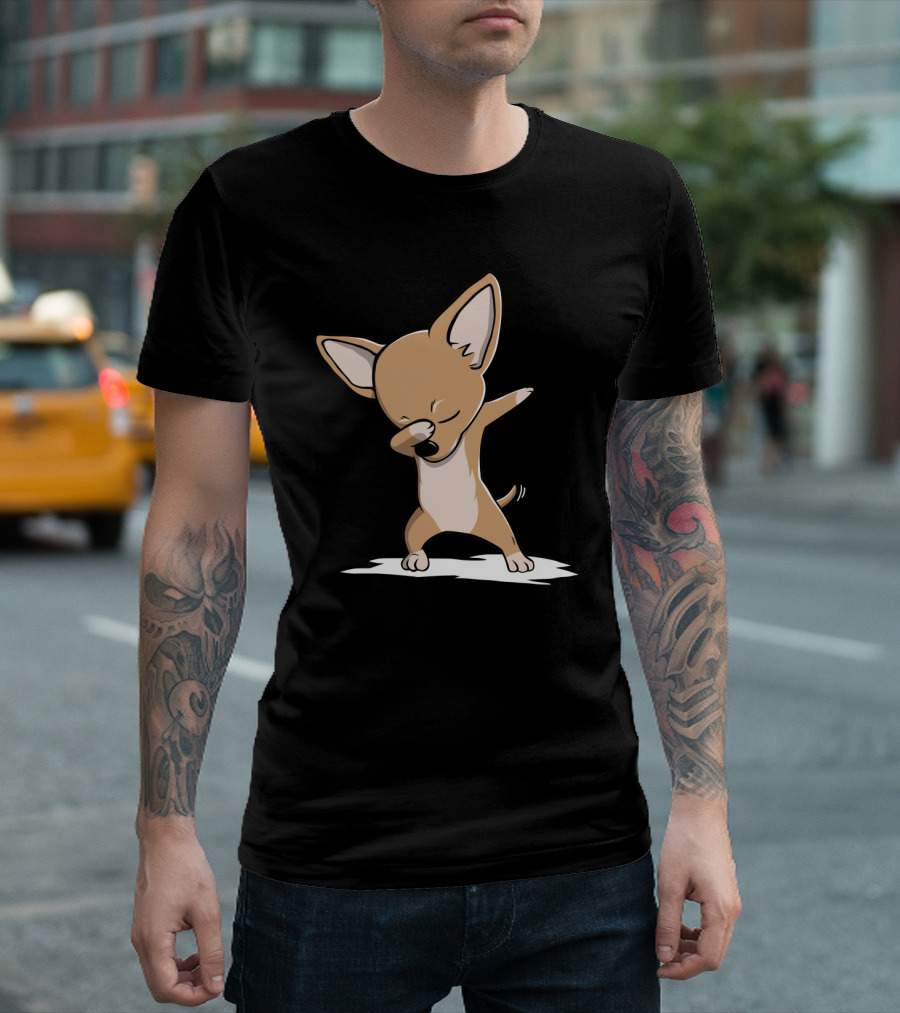 Chihuahua Performing Dab Dance Move T-Shirt