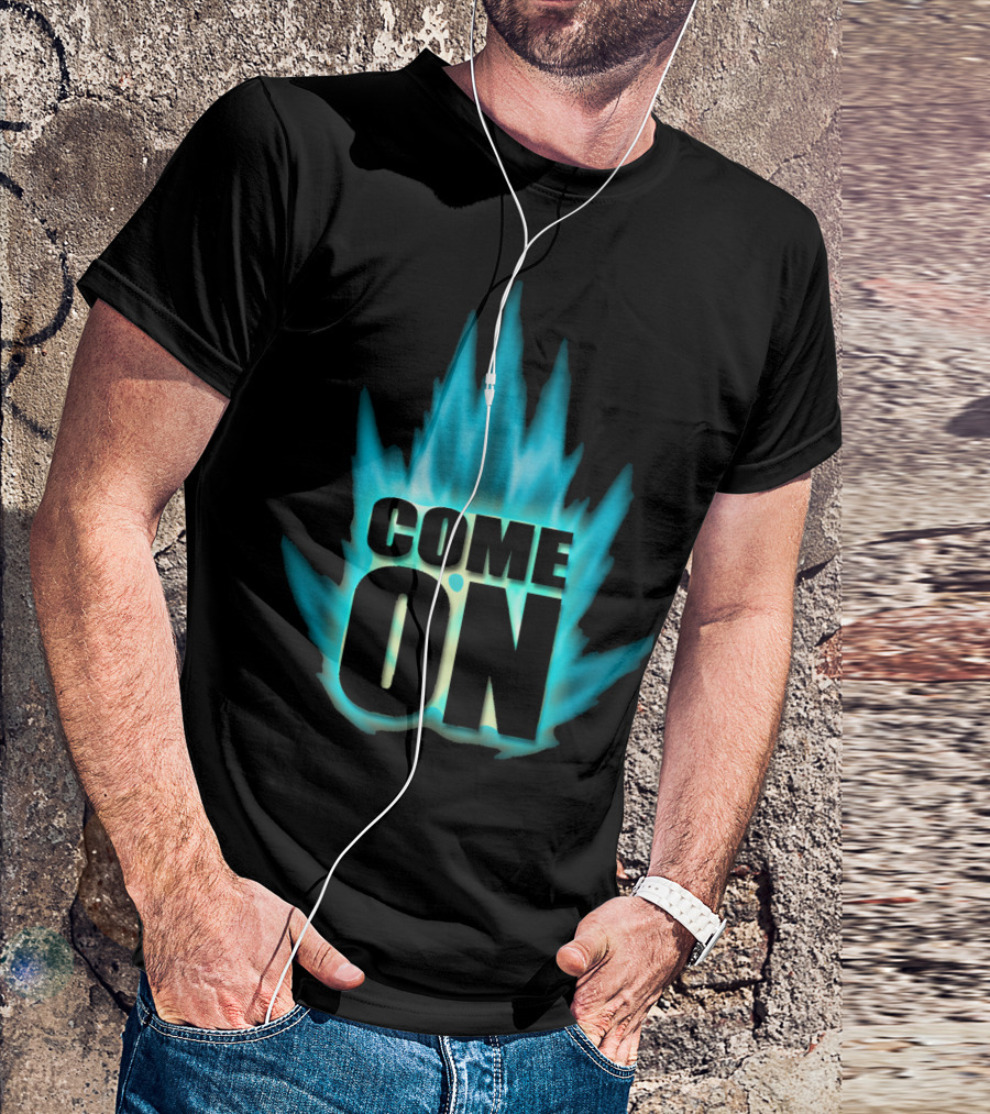 Come On Goku Super Saiyan Aura Burst T-Shirt