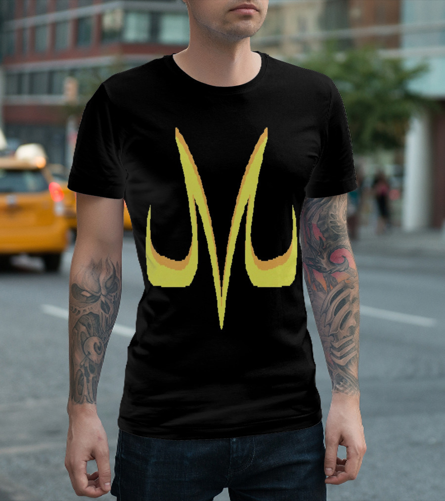 Majin Symbol Yellow M T-Shirt