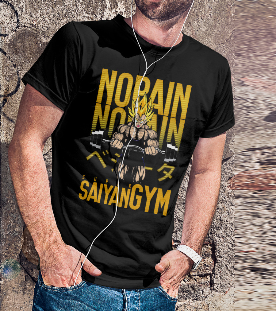 NO PAIN NO PAIN SUPER SAIYAN GYM T-Shirt
