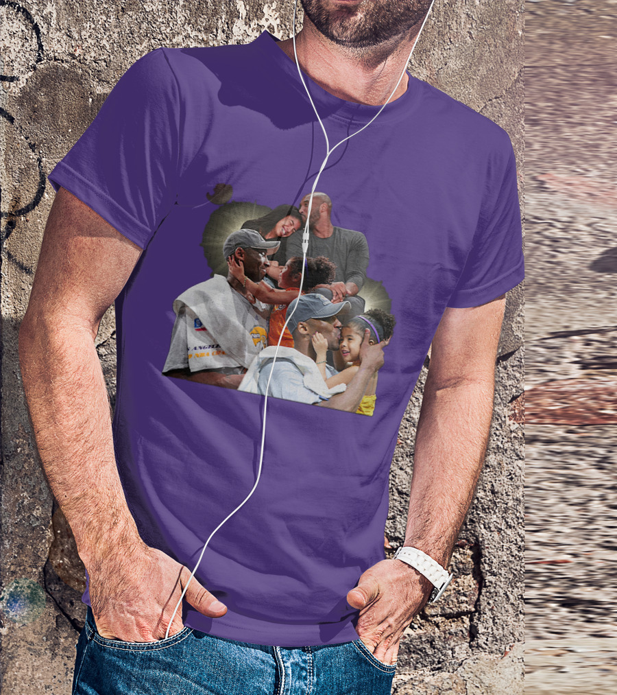 Kobe And Gigi Celebration Los Angeles Lakers Moments T-Shirt