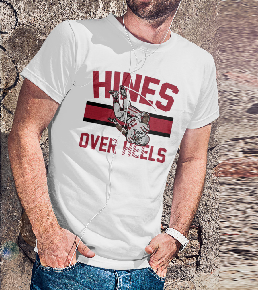 Hines Over Heels Football Flip T-Shirt