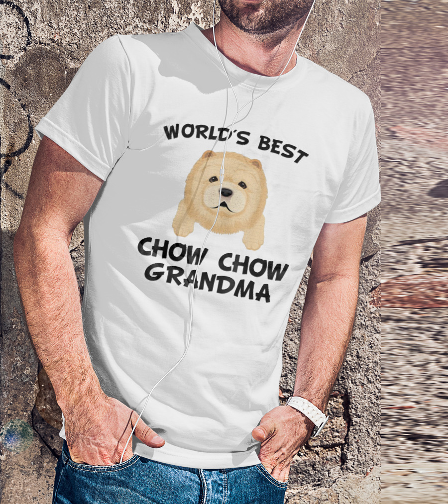 World's Best Chow Chow Grandma T-Shirt