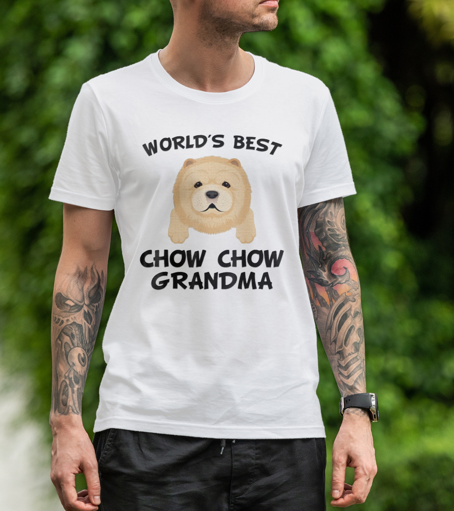 World's Best Chow Chow Grandma T-Shirt