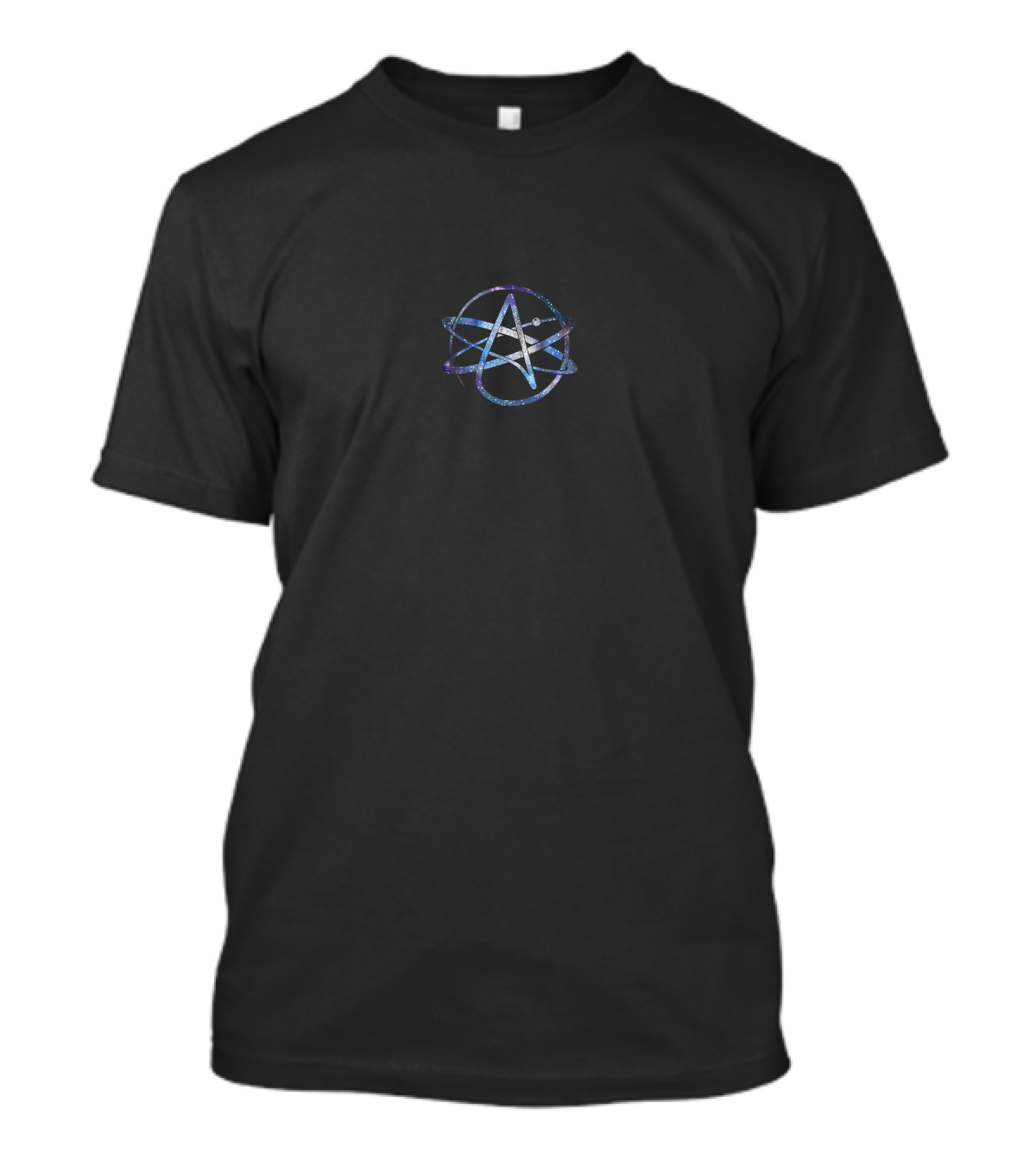 Atheist Agnostic Science Anti Religion Freethinker Atom T-Shirt
