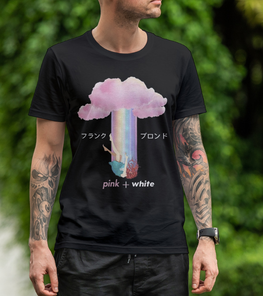 Frank Ocean Blond Pink White Cloud Art Music T-Shirt