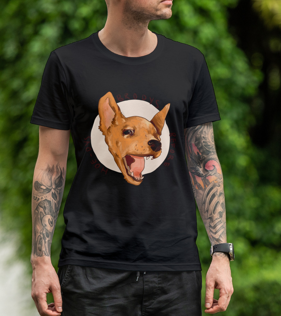Brody's Before Hoes Dog T-Shirt