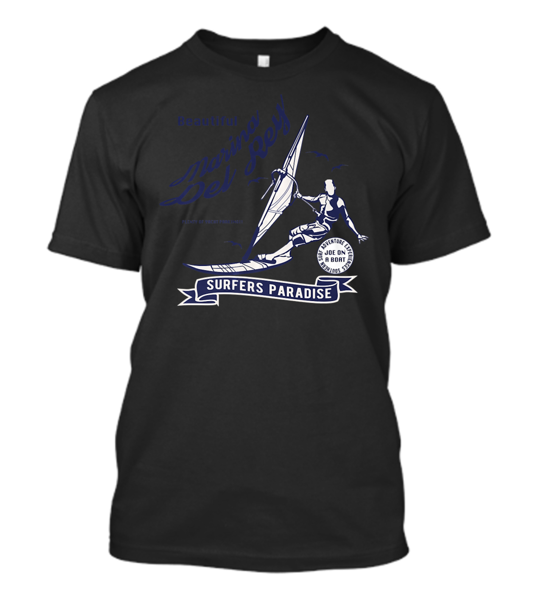 Beautiful Marina Del Rey Surfers Paradise Joe On A Boat Adventure The Success Story T-Shirt